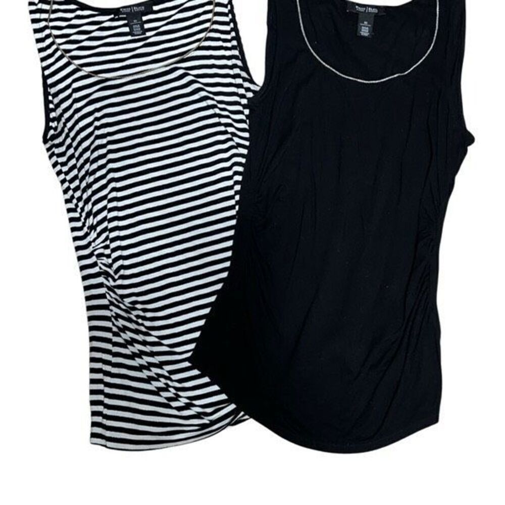 White House Black Market Ribbed Tank Top Lot of 2 Size XSmall
